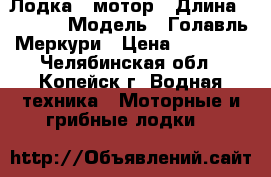 Лодка   мотор › Длина ­ 4 100 › Модель ­ Голавль Меркури › Цена ­ 70 000 - Челябинская обл., Копейск г. Водная техника » Моторные и грибные лодки   